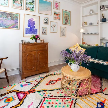 Chic Bohemian 1bd Batignolles Daire *